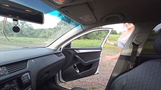 Picked up a fellow traveler slut for a bj