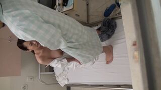 Older Nurse on Night Shift two - Frustrated Girl Nurse Goes into Heat in the Middle of the Night