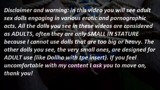 Schoolgirl (+18) lady sexdoll gets humiliated, drilled and creampied in a african closet