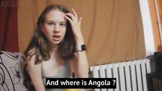 My stepbrother won a trip to Angola, and I won a trip to his schlong. Anna Bali