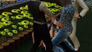 Cartoon 3D - The Revenge of the Gangsters - The professor's lustful family - Chapter 05