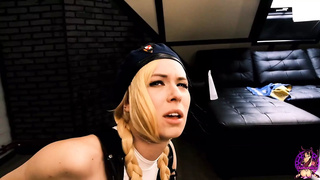 Street Fighter Cammy Destroying Her Behind untill Prolapse Cosplay Porn