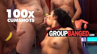 100x GroupBanged sex-party Compilations