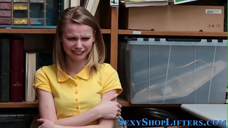 Lick amatuer shoplifter